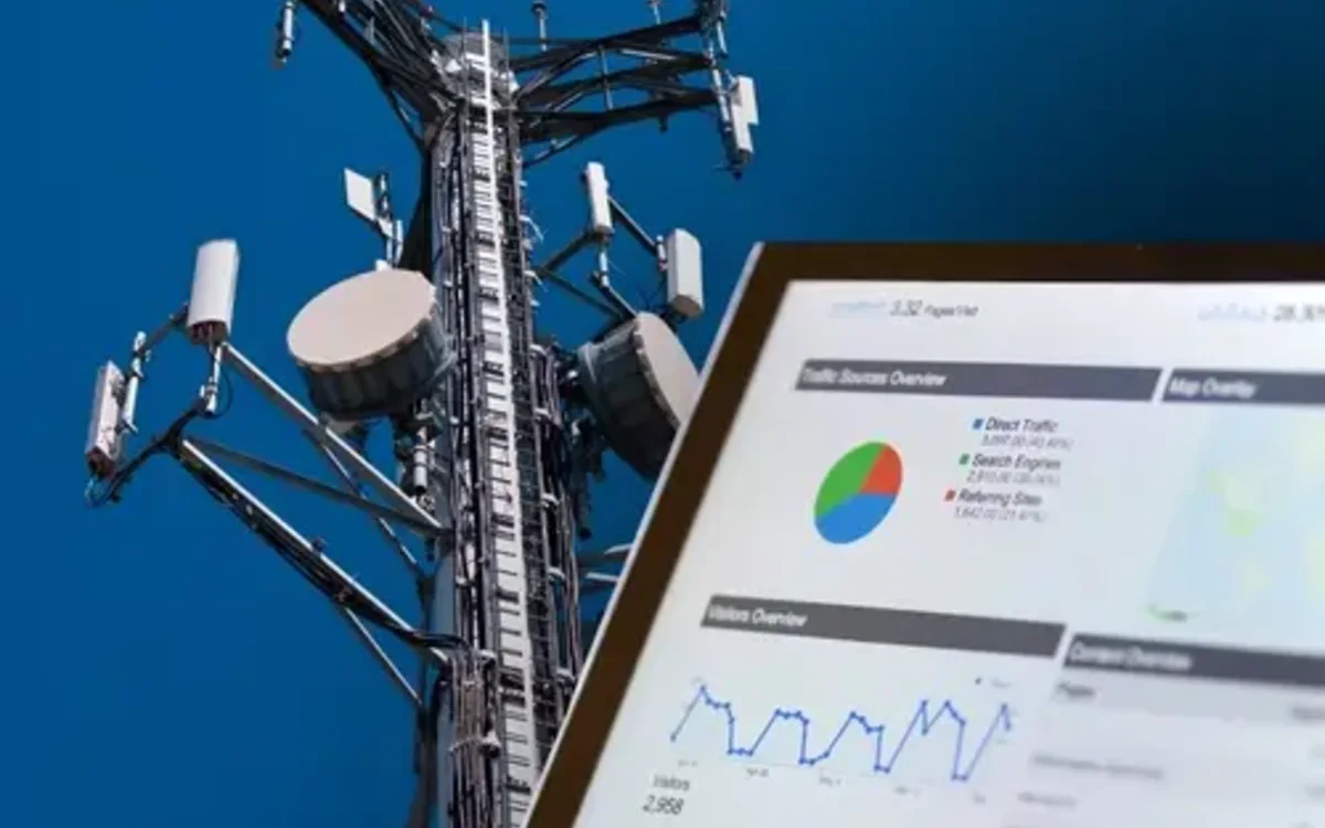 Mobile tower and remote operational analytics dashboard